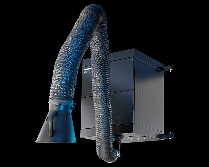BLACKWELD Absauganlage WALL mit Absaugarm