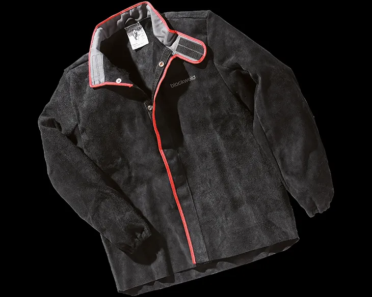 BLACKWELD Spaltlederjacke Klasse 2